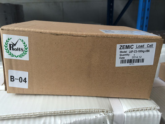 इलेक्ट्रॉनिक वजन उपकरणों के लिए ZEMIC L6F भार सेल 50kg-2t OIML अनुमोदन के साथ