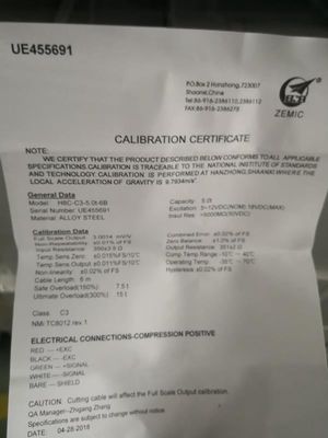 जेमिक शीयर बीम H8C -2t वेट मशीन लोड सेल ऑयल प्रूफ एंटी करप्शन