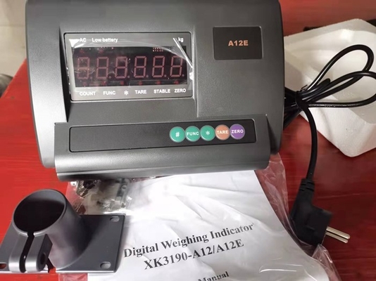 प्लास्टिक के मामले के साथ एलईडी इलेक्ट्रॉनिक XK3190 A12E डिजिटल स्केल संकेतक