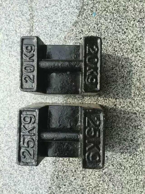 एम 1 क्लास 2 किग्रा कास्ट आयरन कैलिब्रेशन वेट, एलेवेटर टेस्ट वेट