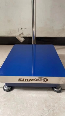 ब्रश 40x50cm 200kg डिजिटल कॉम्पैक्ट बेंच स्केल KELI लोड सेल